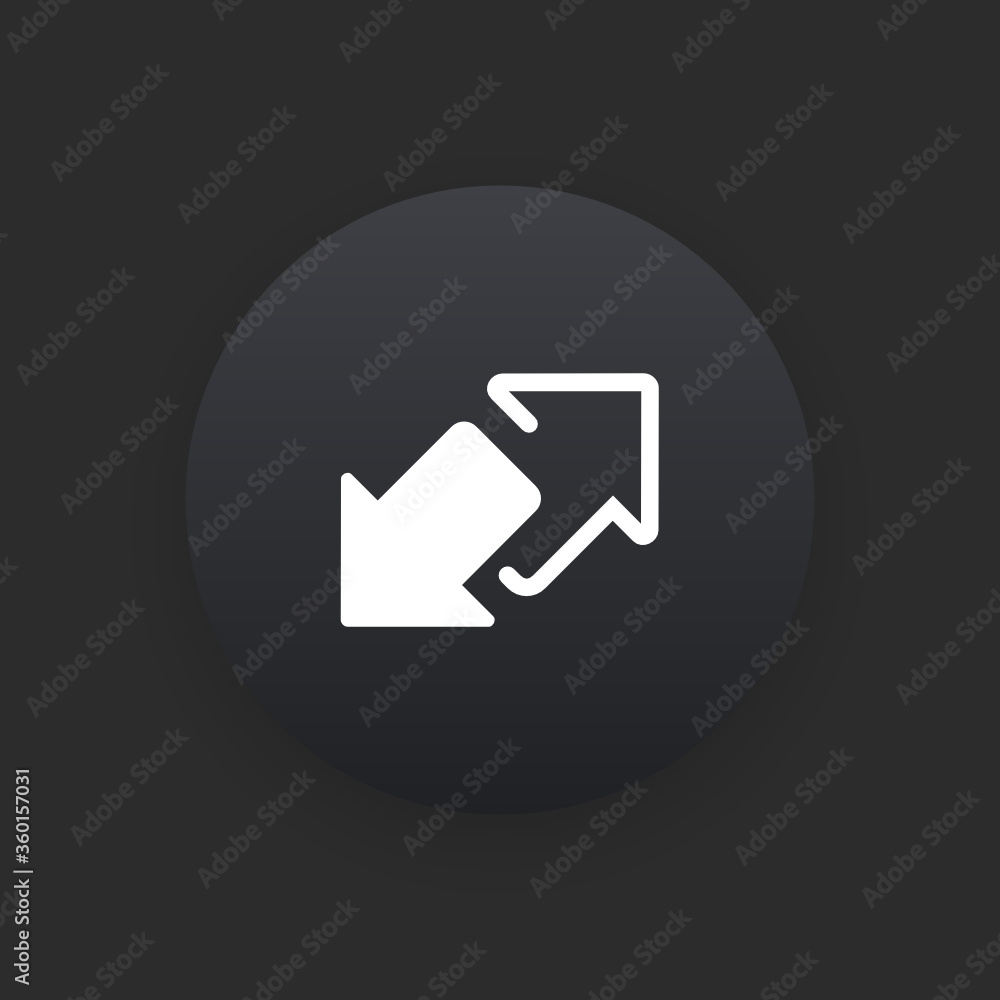 Data Transfer - Matte Black Web Button Data Transfer - Matte Black Web Button