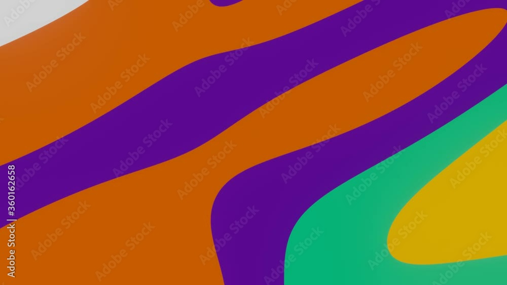 Abstract flat style animation. Seamless looping background.