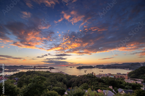 長崎の夕陽