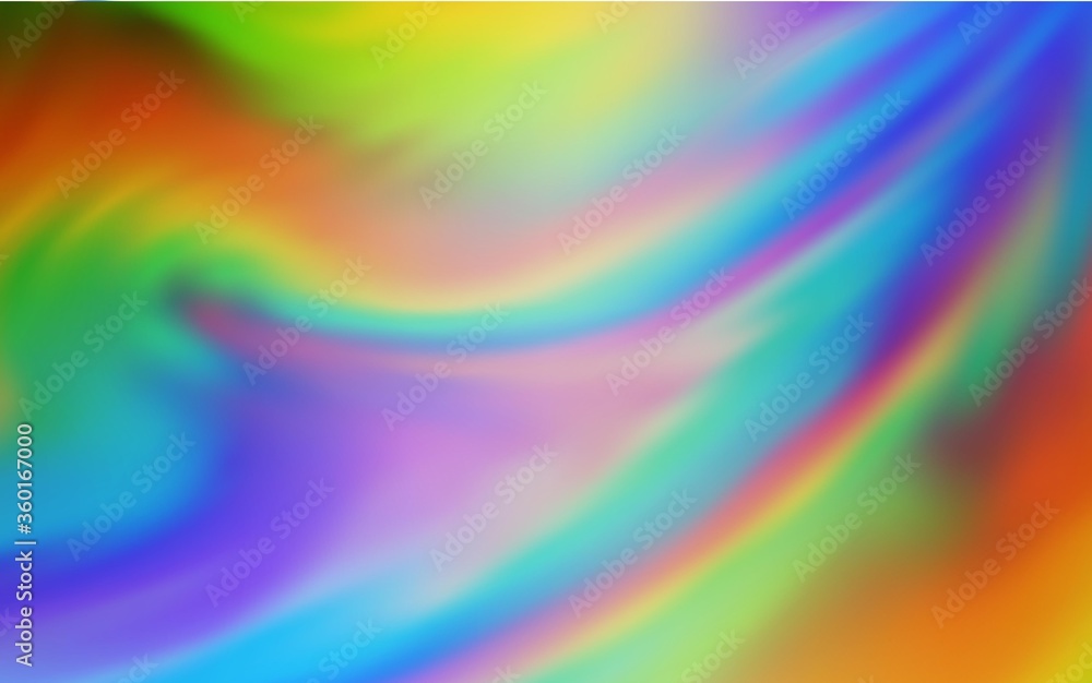 Obraz premium Light Blue, Yellow vector glossy abstract backdrop. An elegant bright illustration with gradient. New style for your business design.