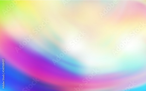 Light Multicolor vector blurred shine abstract texture. An elegant bright illustration with gradient. Completely new design for your business.