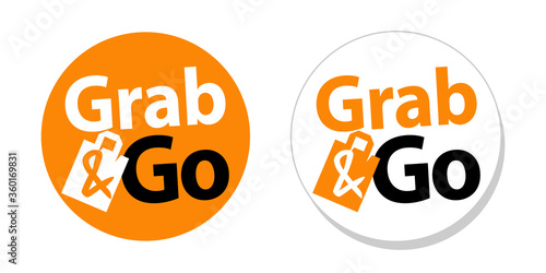 Grab & Go sticker