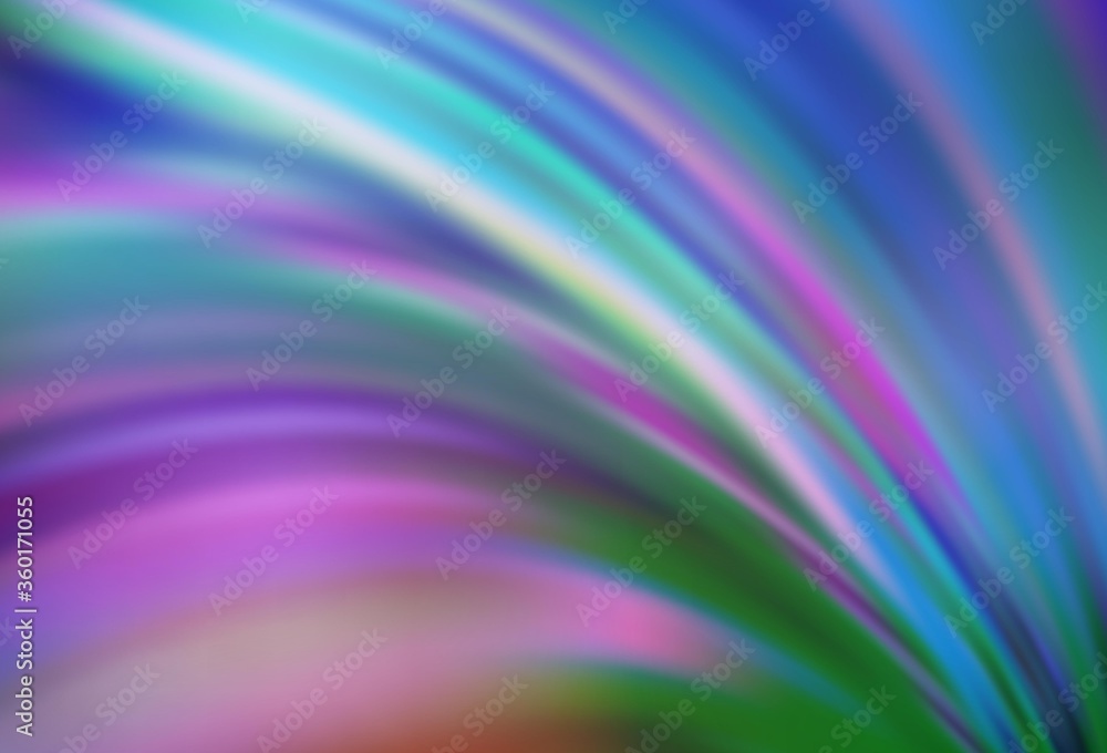 Obraz premium Dark Pink, Blue vector blurred shine abstract texture. Glitter abstract illustration with gradient design. New design for your business.
