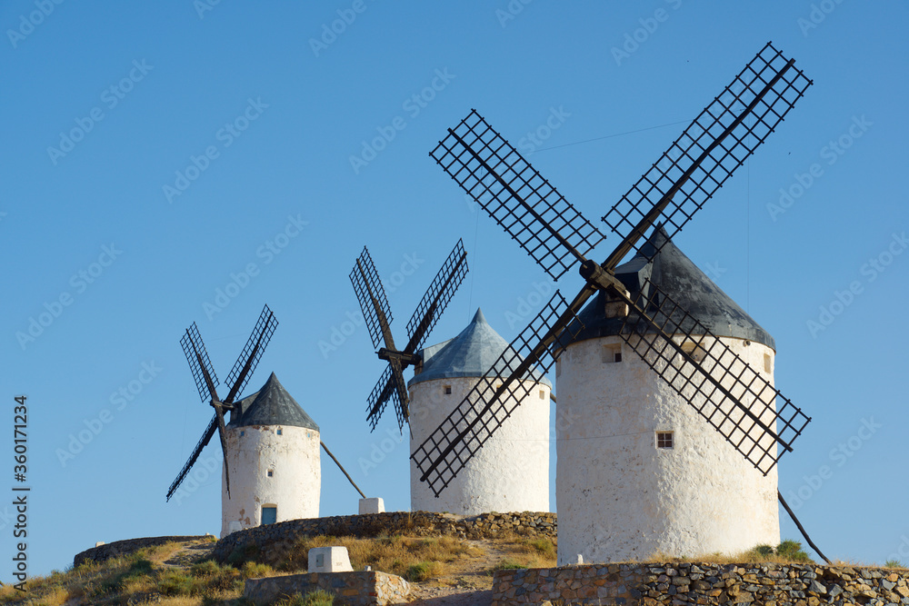 The mills of Don Quixote. The mills of Don Quixote.