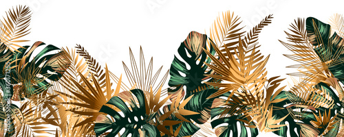 Seamless jungle background