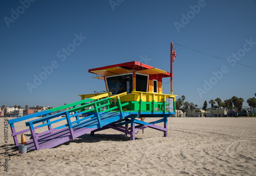 The Venice Pride Lifeguard Tower