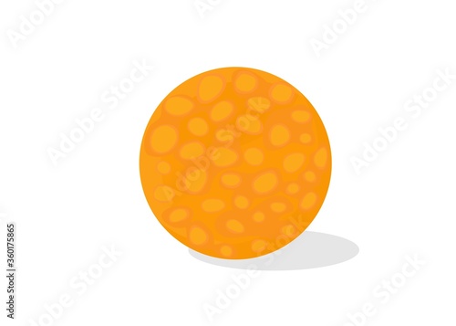 Boondi laddu Indian Sweets or Mithai Food Vector
