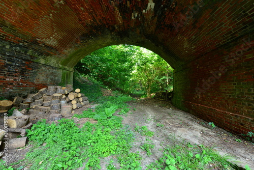 Fototapeta Naklejka Na Ścianę i Meble -  The Tunnel of an old railway line in Petworth