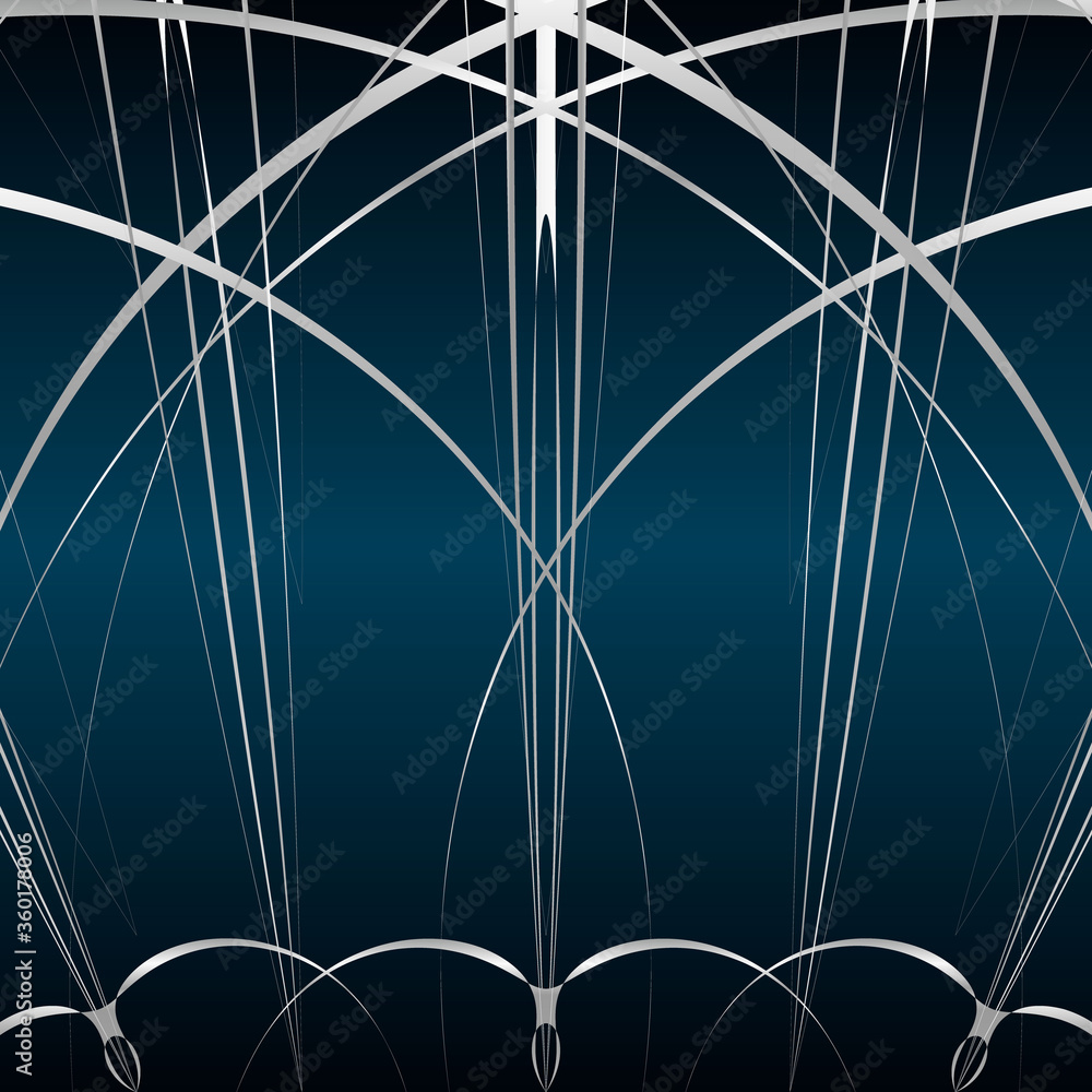 Fototapeta premium textures with colored lines isolated on dark background. Textures form with geometry elements, background.
