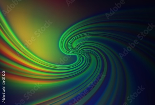 Dark Multicolor vector blurred shine abstract texture. Modern abstract illustration with gradient. New design for your business. © smaria2015