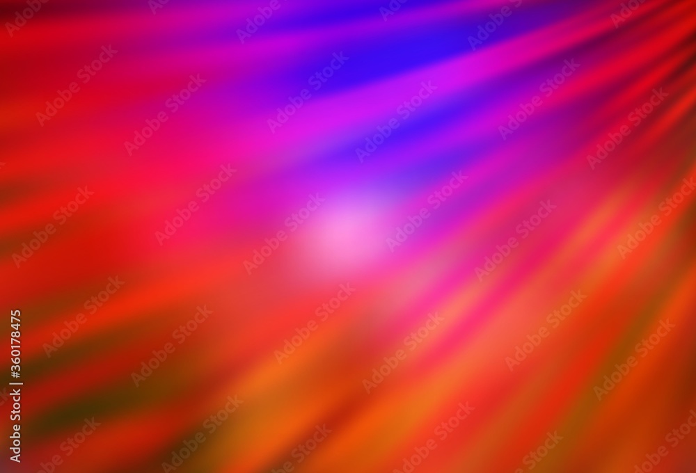 Obraz premium Dark Pink, Red vector abstract blurred background. Modern abstract illustration with gradient. New style design for your brand book.