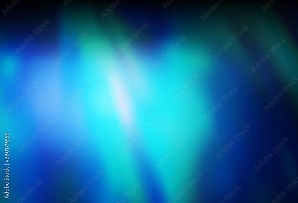 Dark BLUE vector abstract bright texture. New colored illustration in blur style with gradient. Completely new design for your business.