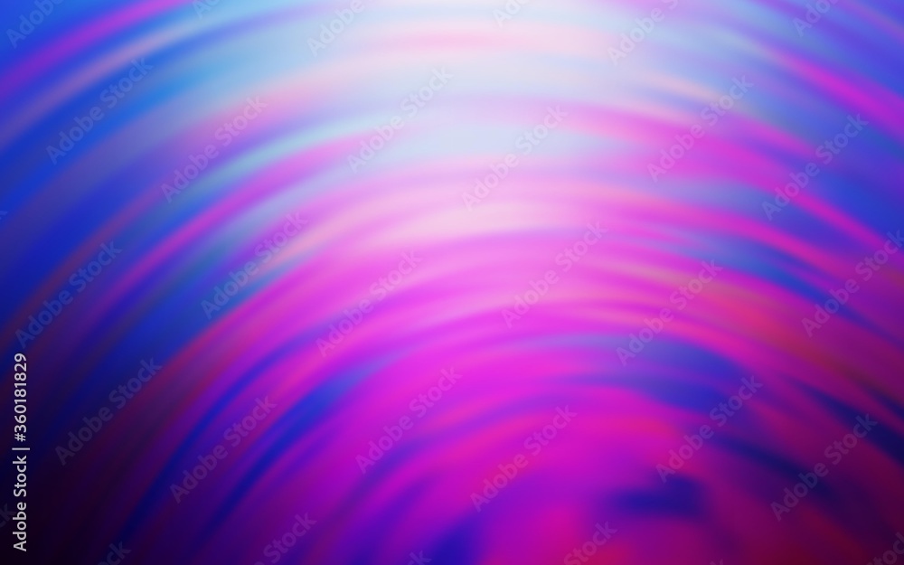 Fototapeta premium Light Purple, Pink vector background with wry lines. Geometric illustration in abstract style with gradient. Pattern for your business design.