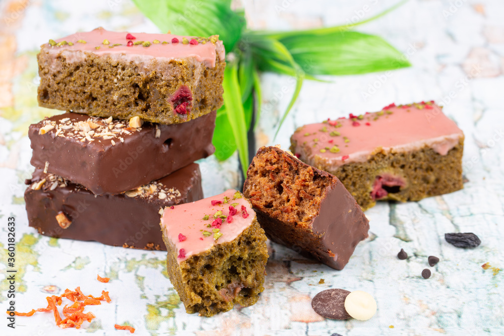 Cakes for vegetarians, made without the use of animal fats
Cakes for vegetarians, made without the use of animal fats