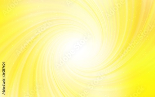 Light Yellow vector layout with cosmic stars. Modern abstract illustration with Big Dipper stars. Smart design for your business advert.