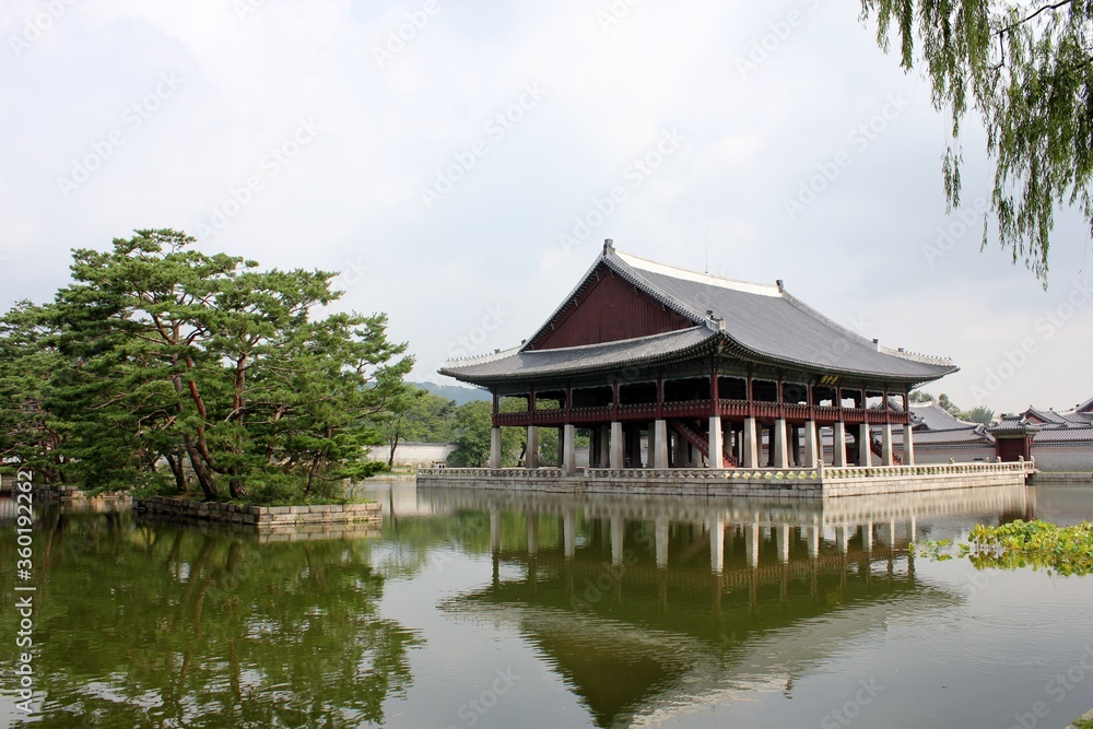 South Korean Palace and Temple
