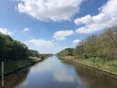 Twente canal around Stokkum