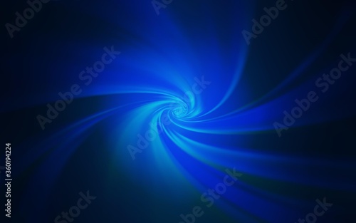 Dark BLUE vector colorful abstract background. Colorful abstract illustration with gradient. Completely new design for your business.