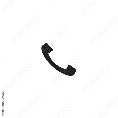 Phone call icon vector 