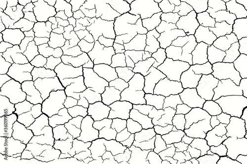 cracks ground for abstract background
