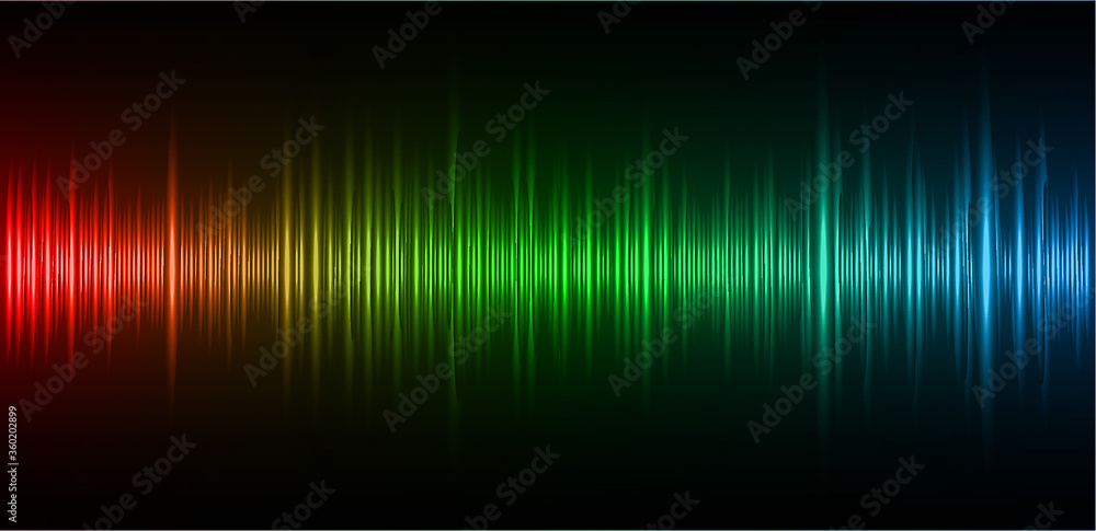 sound wave music audio abstract background