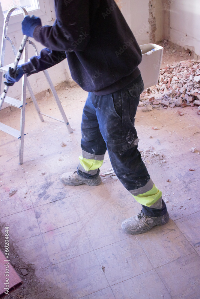 Refurbishment building site works in house Refurbishment building site works in house
