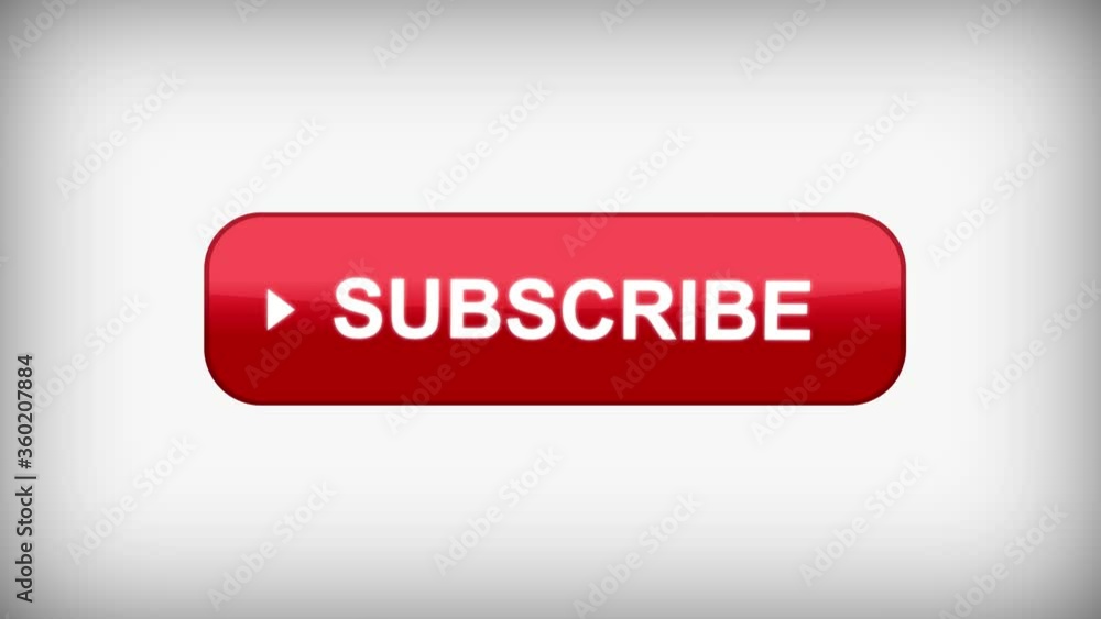 Social Network Subscribe Button Animation Intro/ 4k animation of a technology social network subscription button intro Social Network Subscribe Button Animation Intro/ 4k animation of a technology social network subscription button intro