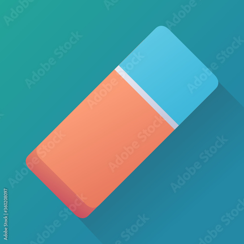 Gomme (flat design)