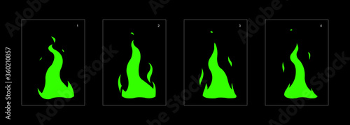 liquid explosion effect. Explosion Animation effect. Animation Sprite sheet for games, cartoon or animation. vector style animation effect 1299.