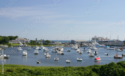 Provincetown Harbor on Cape Cod photo