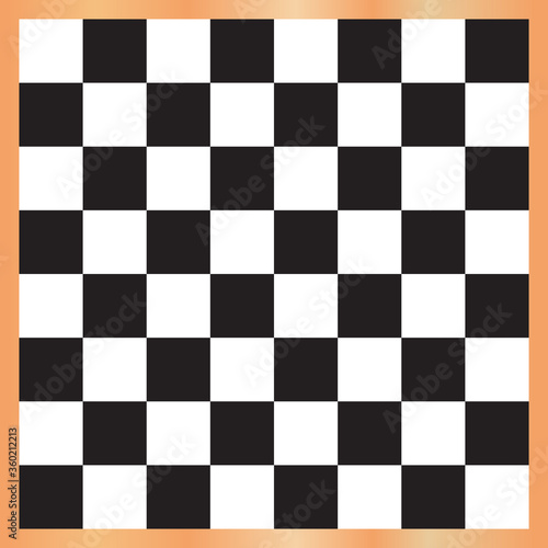 Vector modern chess board background design. Wooden theme. Eps10