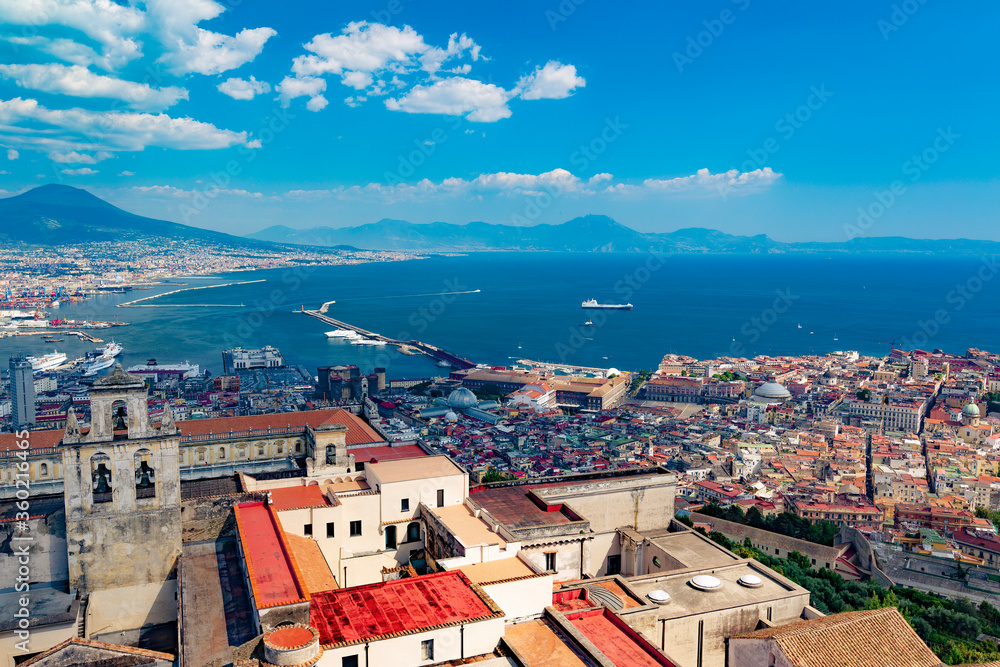 Naples panorama, Italy