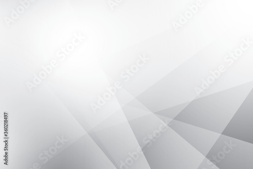 Abstract geometric white and gray color background. Vector, illustration.