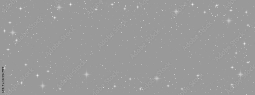 abstract gray Christmas background texture with glitter bokeh