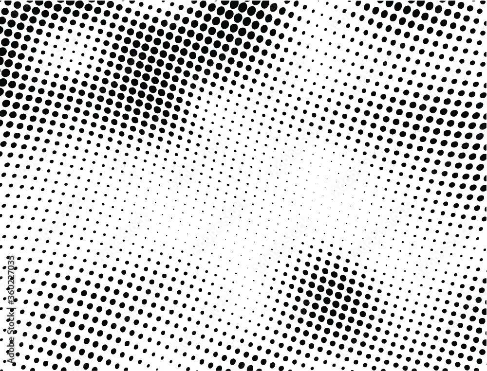 halftone dots vector texture background