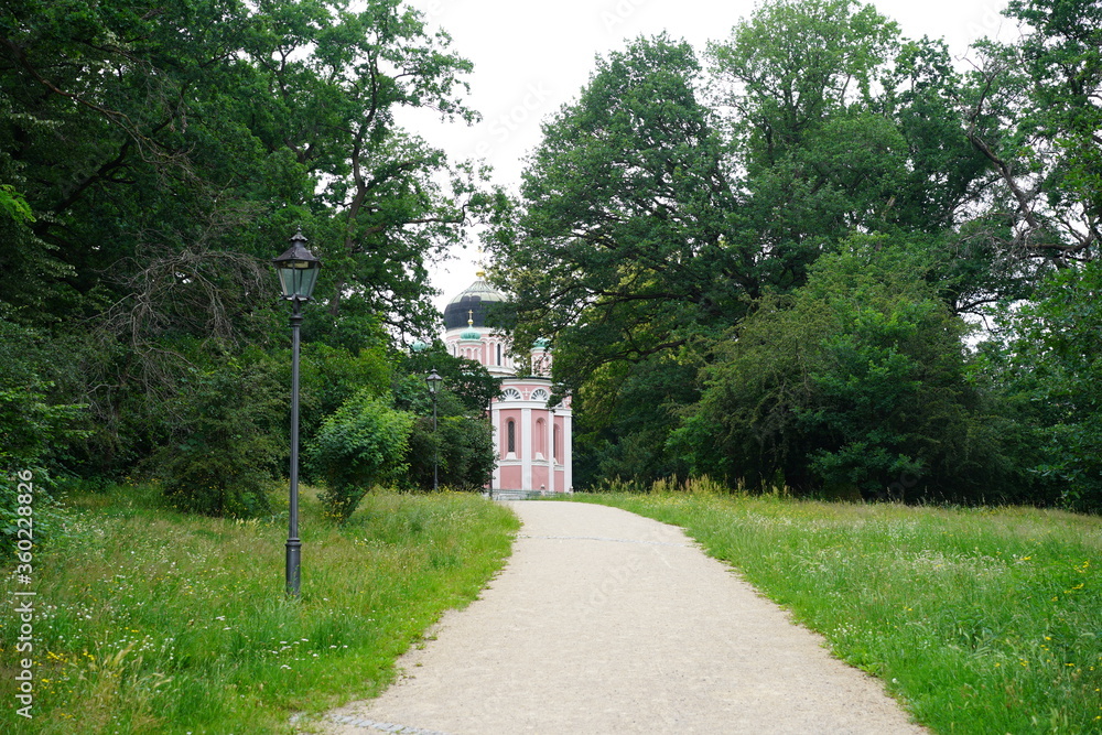 Kapellenberg in Potsdam mit Alexander-Newski-Gedächtniskirche