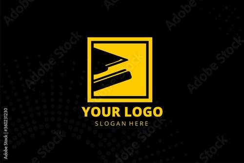 Isolated abstract education Logogram