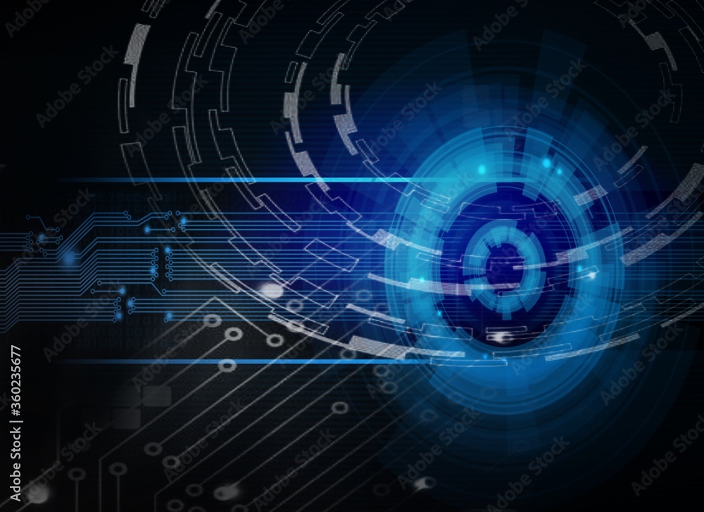 Dark blue color light abstract technology graphic design background blurred for computer website internet and business. Dark blue color light abstract technology graphic design background blurred for computer website internet and business.