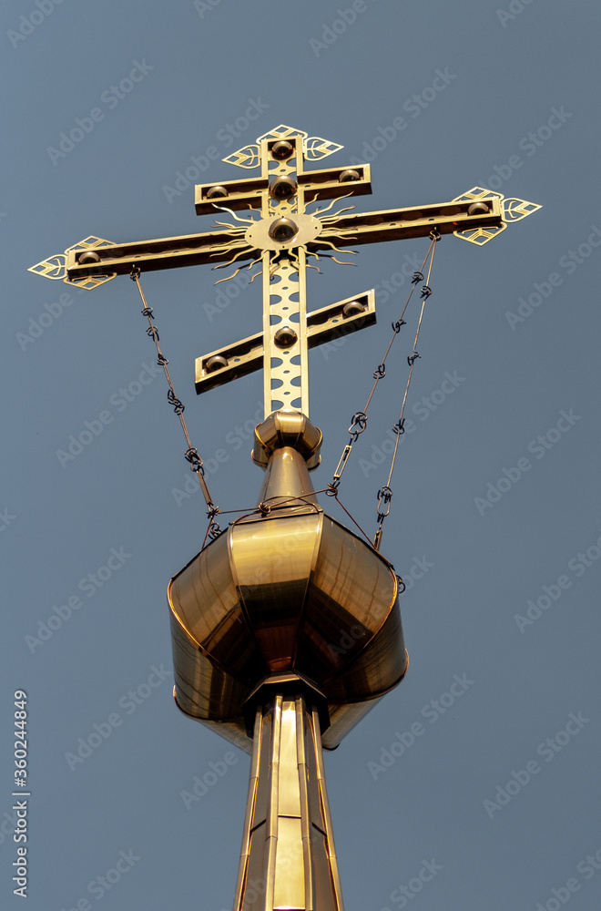 cross on the roof