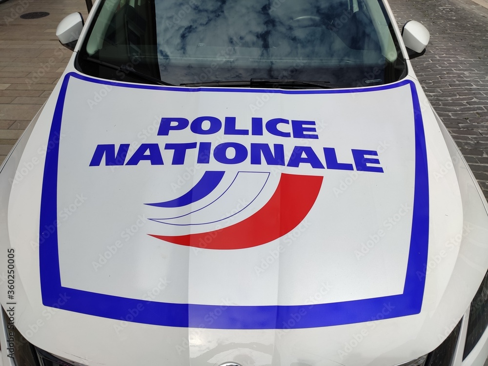 logo police nationale Stock Photo | Adobe Stock
