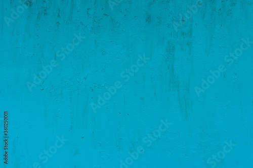 Abstract metal texture background. Old surface in rust and dirt in blue color.