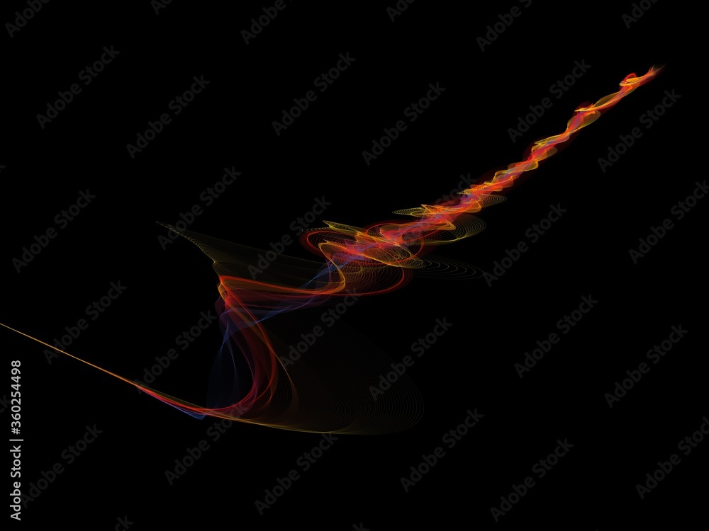 Cosmic abstract background. Colorful smoke, ink water, pattern universe. Abstract color flow of fire, flame