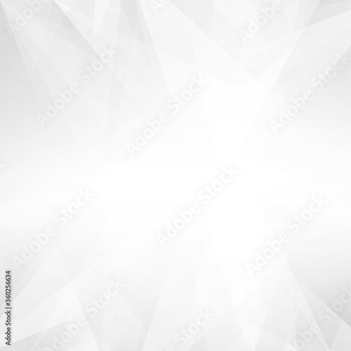 White and grey geometric abstract background.