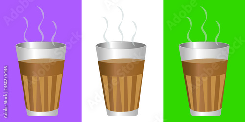 A Tea glass also called chai in India