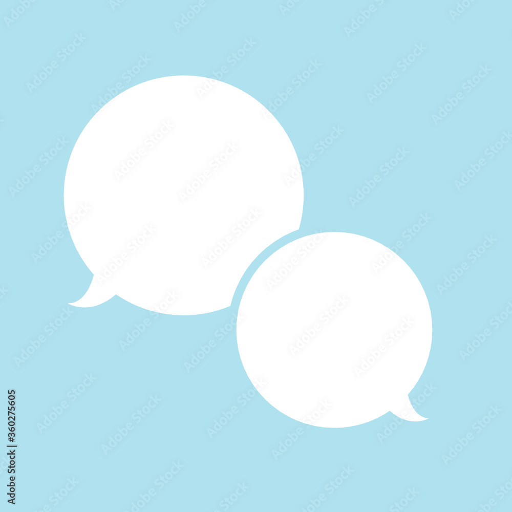 Speech Bubble, Text Bubble, Quote Bubble Icon Vector Illustration Background Speech Bubble, Text Bubble, Quote Bubble Icon Vector Illustration Background