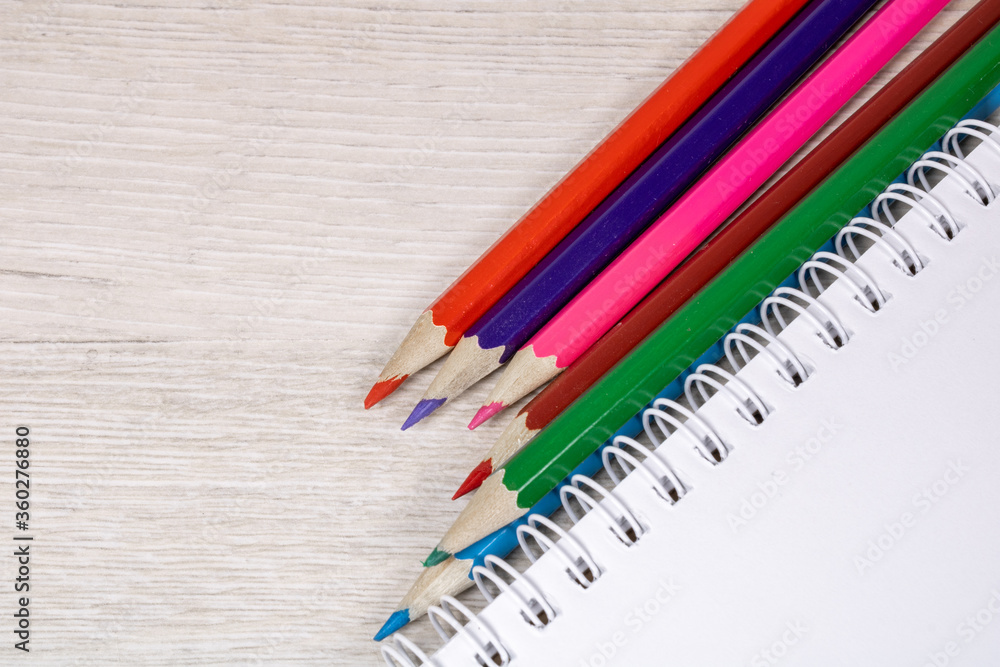 Multi-colored pencils. Background on the theme of art, drawing. Multi-colored pencils. Background on the theme of art, drawing.