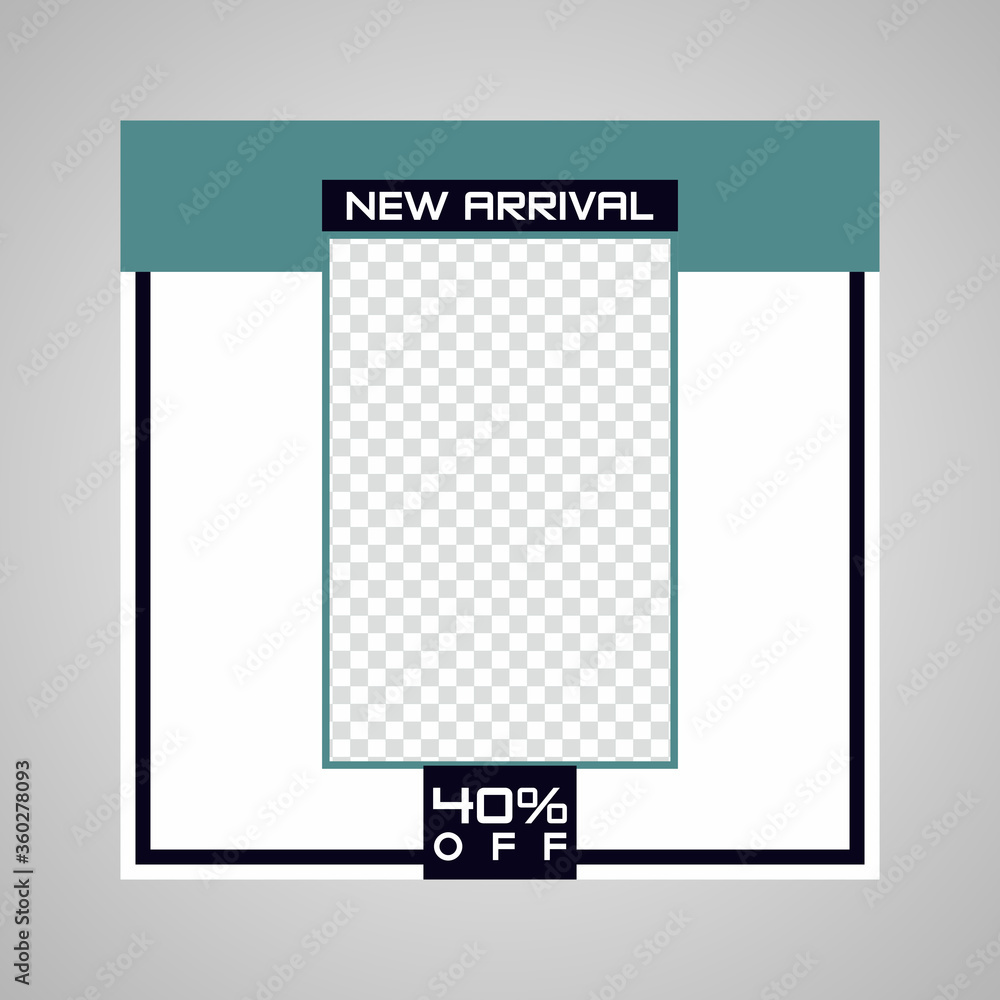 Modern promotion square web banner for social media mobile apps. Vector illustration templates. Modern promotion square web banner for social media mobile apps. Vector illustration templates.