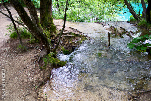 waterfalls in plitvice national park