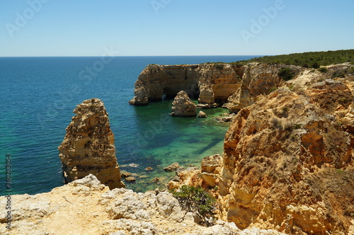 The coast of the Algarve