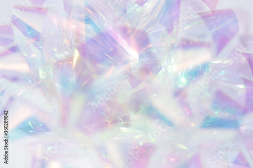 Holographic Shimmer Background Rainbow Foil Texture Iridescent Pearl Trendy Wallpaper